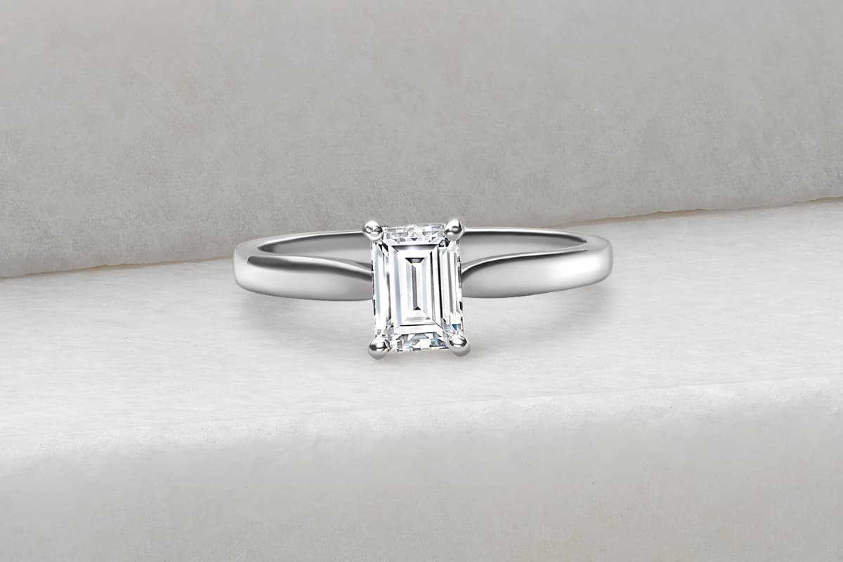 Category - White Gold Engagement Rings