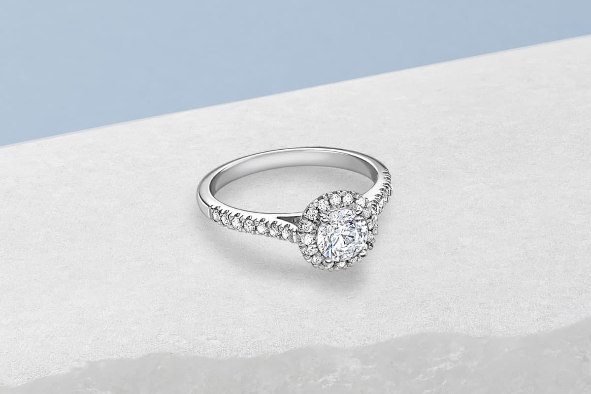 Halo Engagement Rings | Purely Diamonds