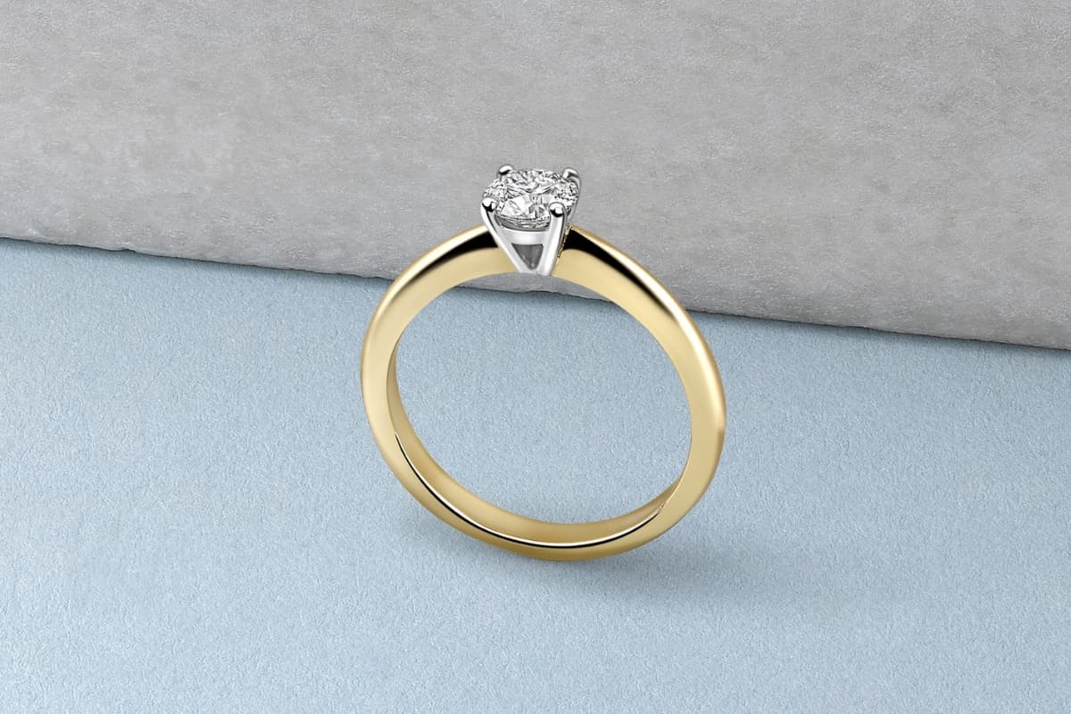 Category - Yellow Gold Engagement Rings