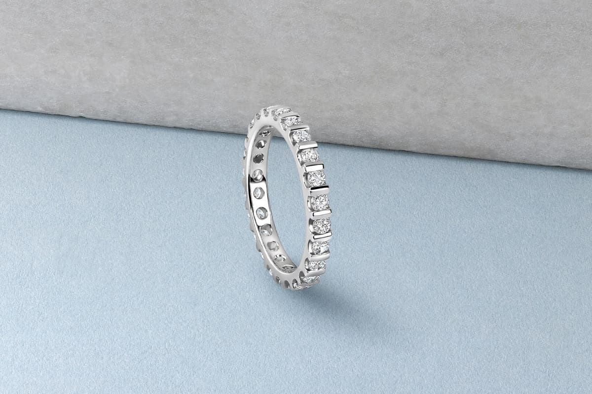 Category - Bar Set Eternity Rings