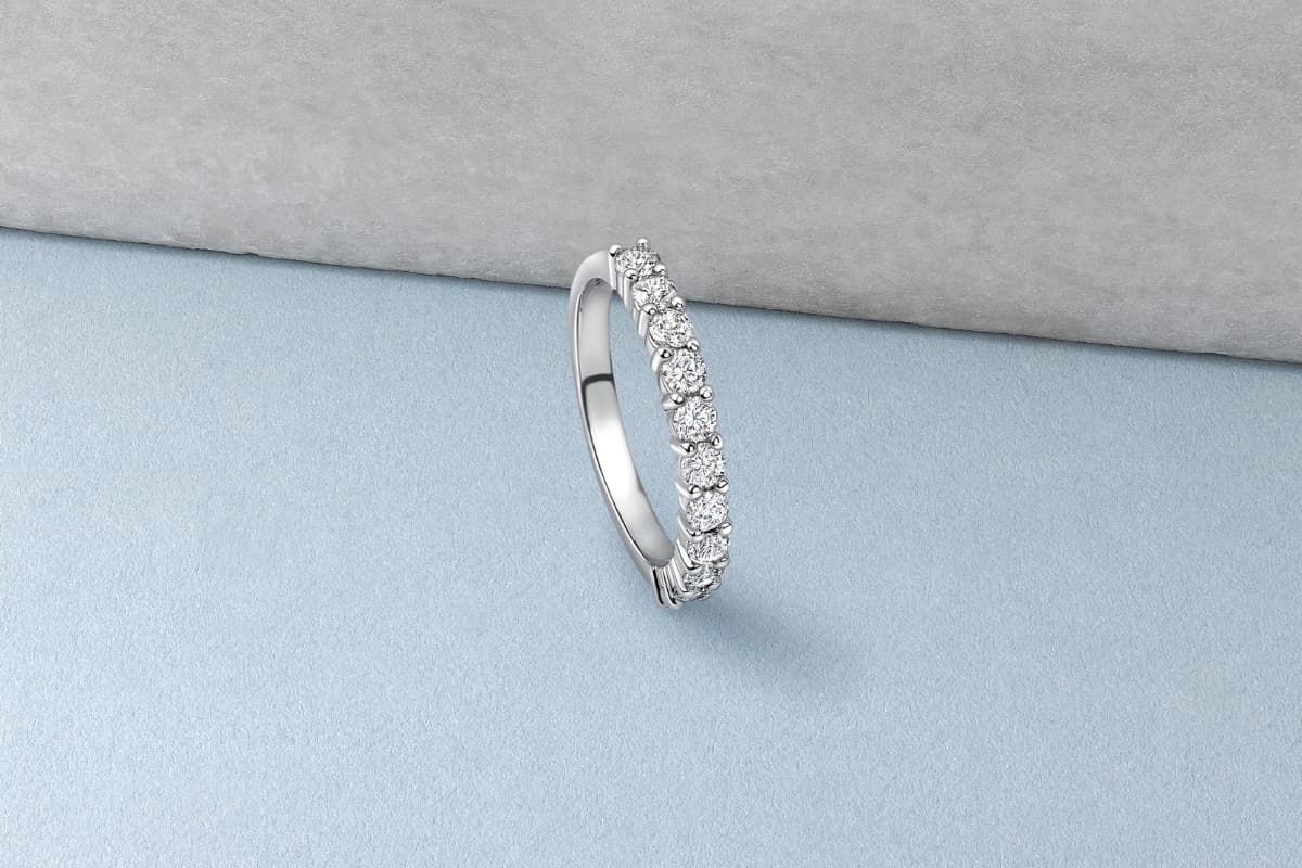 Claw Set Eternity Rings