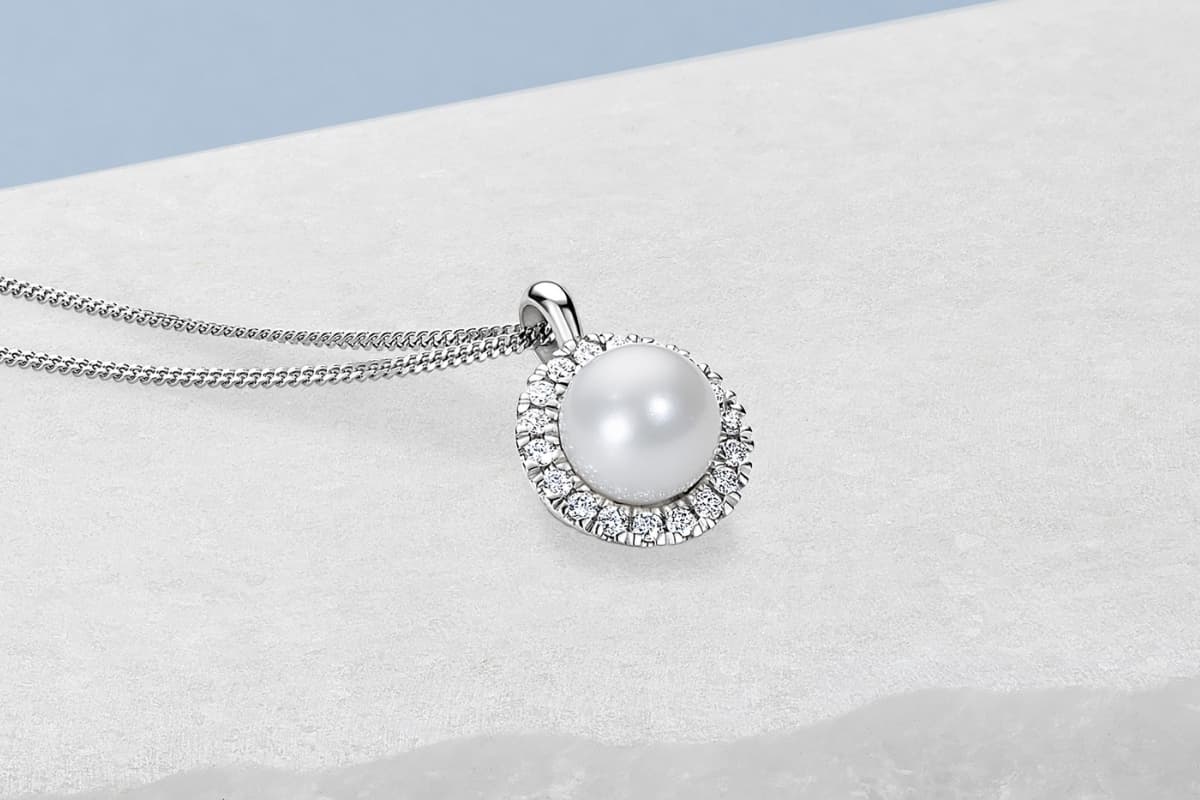 Pearl & Diamond Necklaces