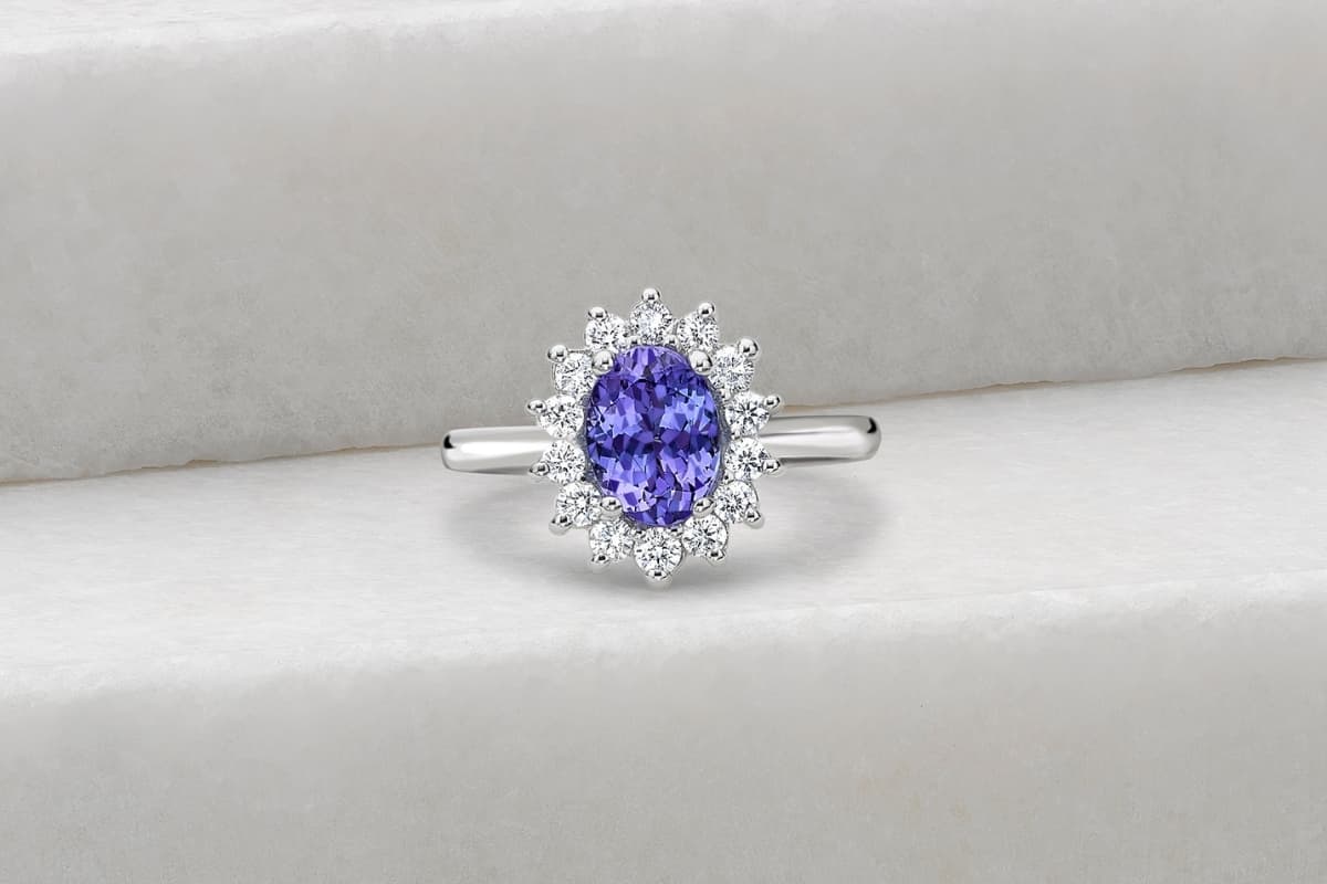 Cluster Design Gemstone Rings